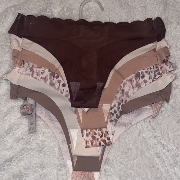 ❤️NEW!!!❤️Danskin Intimates 7pack.No Show Panties   Thongs UnderWear.Size Small. - Picture 3 of 12